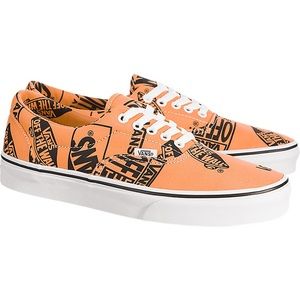 Orange logo vans